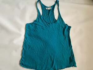 XXI Essentials Teal Racerback Tank Top M